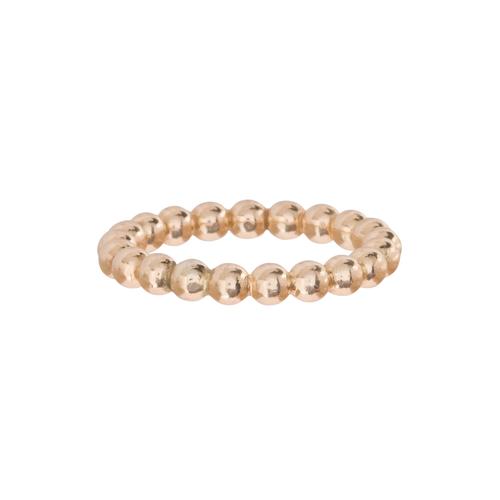 Classic Gold 3mm Bead Ring