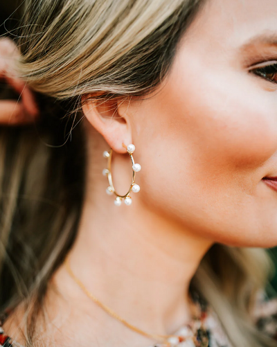 Elise Pearl Earrings