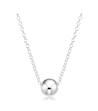 16" Necklace Sterling - Classic 8mm Sterling