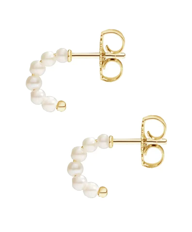 Best Behavior Mini Pearl Hoops