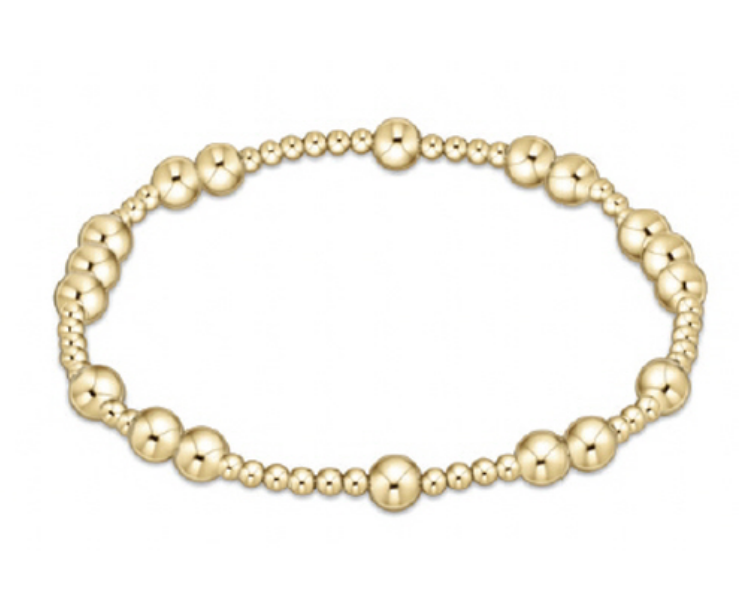 Extends - Hope Unwritten 5mm Bead Bracelet - Gold