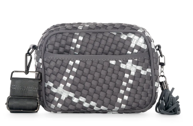 Ariel Woven Camera Bag "Shadow"