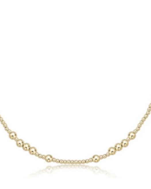 17" Choker Hope Unwritten - 4mm Gold