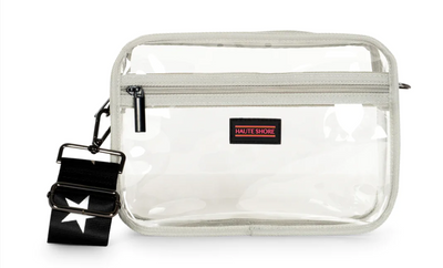 Drew Clear Bag "Black Stars"