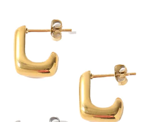 Finesse Hoop Earrings "Gold"