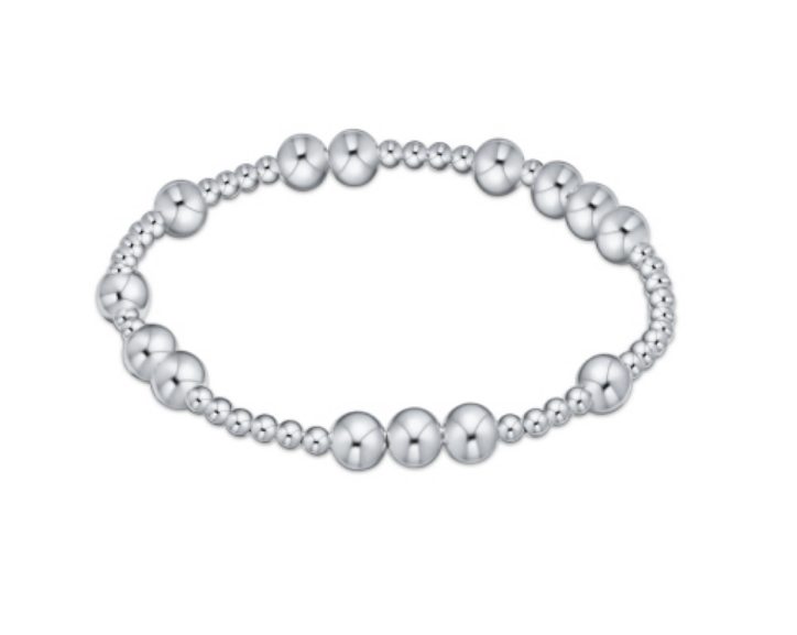 Hope Unwritten 6mm Bead Bracelet - Sterling