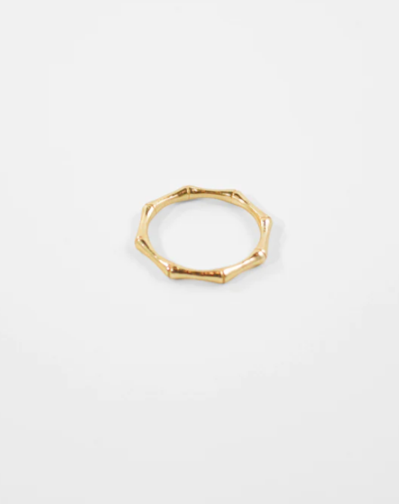 West Indies Band Ring "Gold"