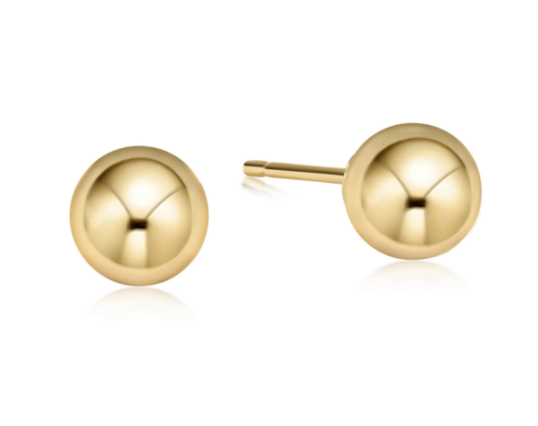Classic 10mm Ball Stud - Gold