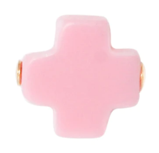 egirl Signature Cross Gold Pattern 3mm Bead Bracelet