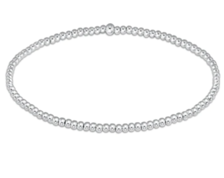 Classic Sterling 2mm Bead Bangle