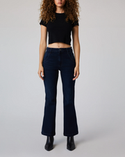 Grant High Rise Trouser Flare "Dark Moore Wash"