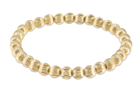 Dignity Gold 6mm Bracelet
