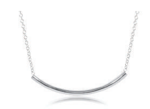 16" Necklace Sterling - Bliss Bar Sterling