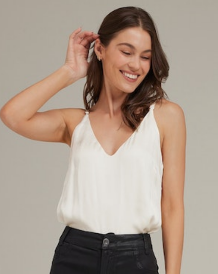 V Neck Cami Top (Available in 2 Colors)
