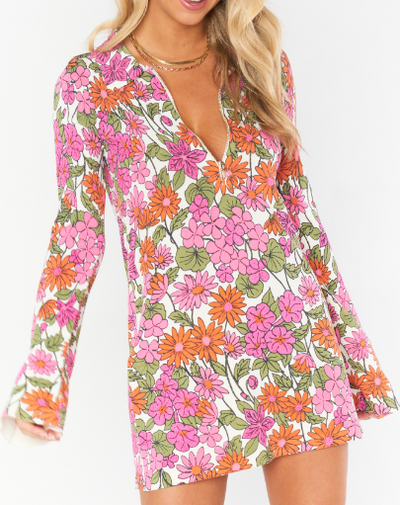 Charlie Collar Dress "Carnaby Floral"