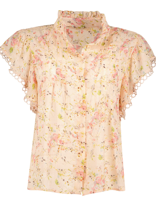 Gabrielle Flutter Sleeve Top