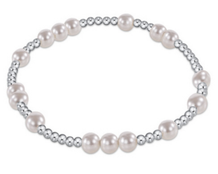 Extends Hope Unwritten Pearl 5mm Sterling Bracelet
