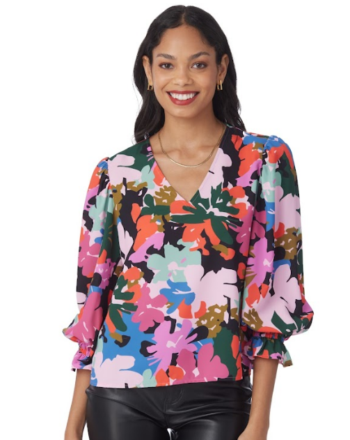 Jaimie Top "Art in Bloom"