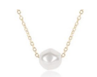 16" Necklace Gold - Admire Pearl