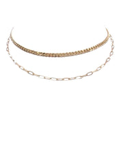 Kept Secret 2 Layer Necklace (Available in Gold or Silver)