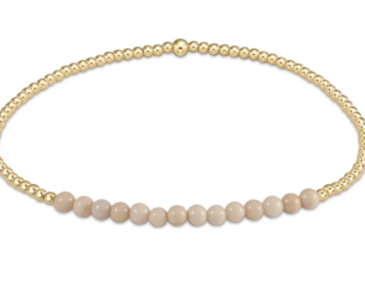 Gold Bliss Pearl 3mm Bracelet