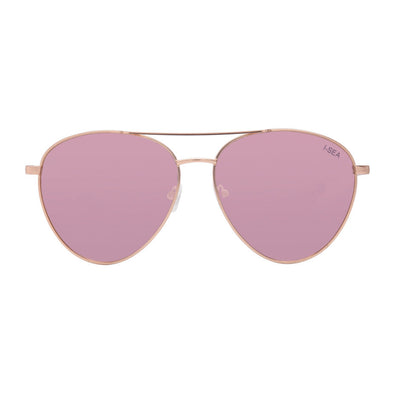 Charlie Polarized Sunglasses "Gold/Rose Gold Mirror"