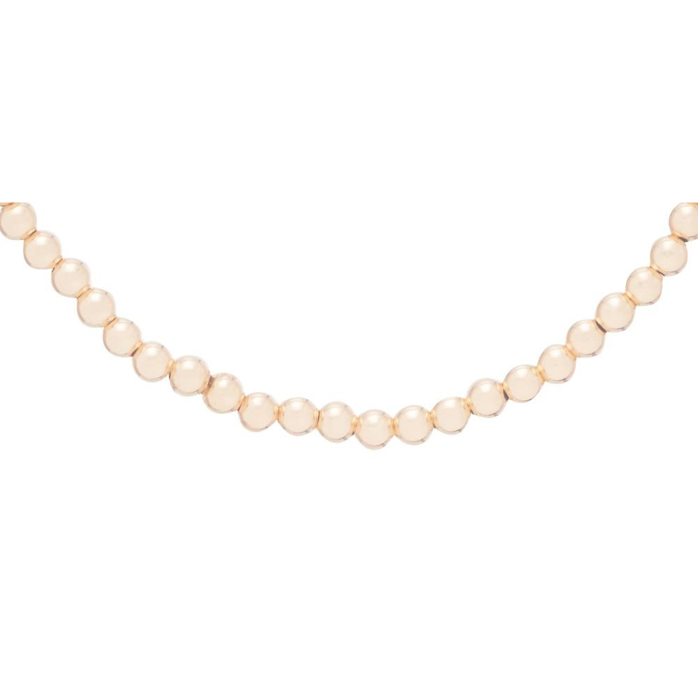 15” Choker Classic Gold 3mm Bead