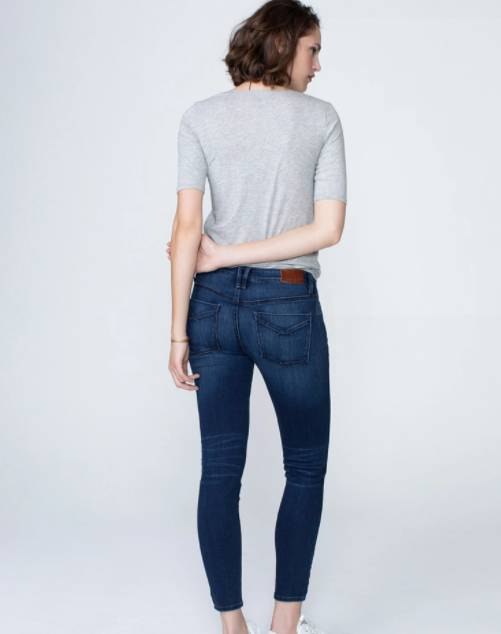 Kora Mid Rise Skinny "Blue Star"