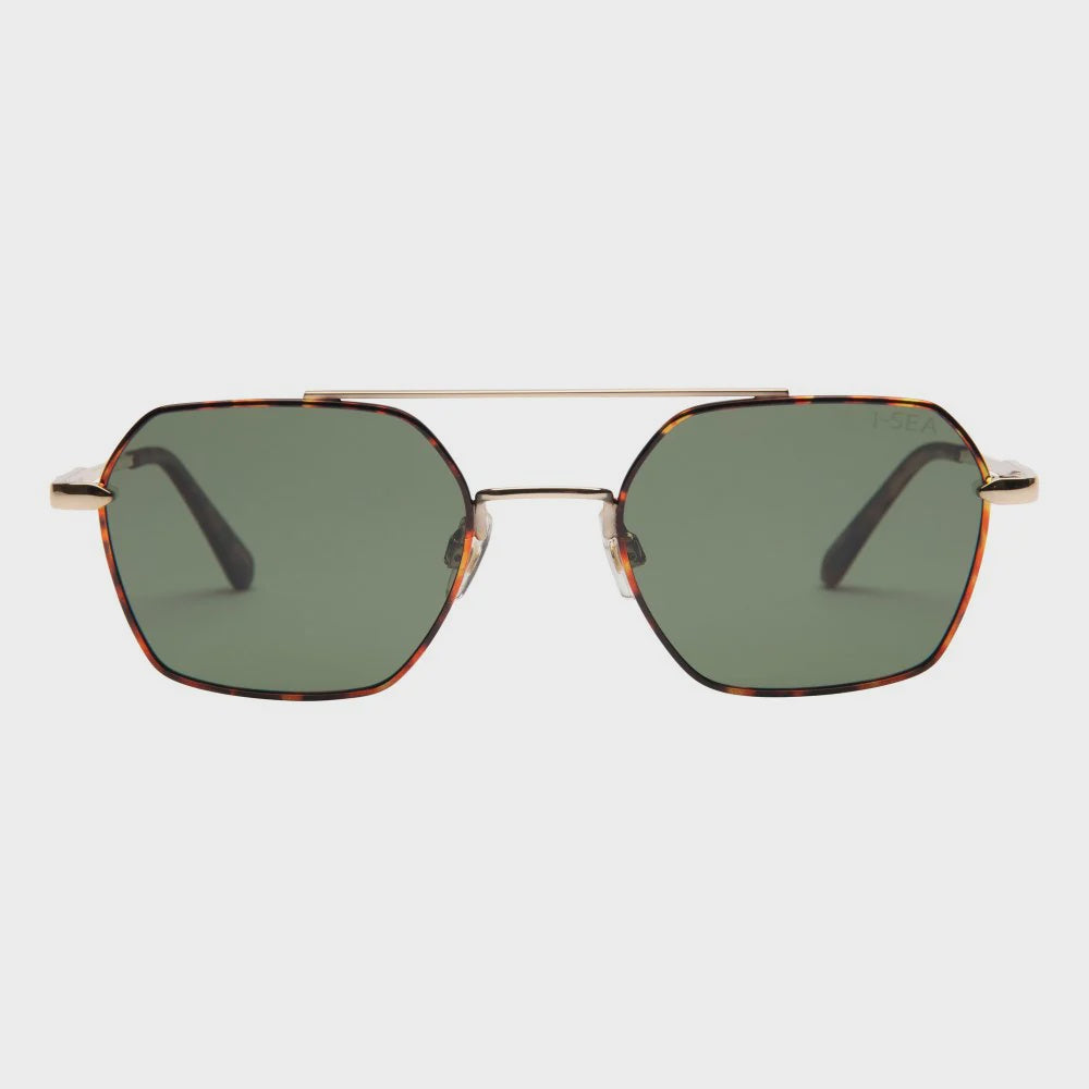 Sara "Tort / Olive" Polarized Lens Sunglasses